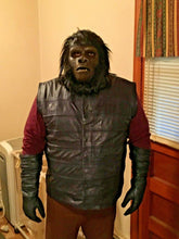 Planet of the Apes Inspired Gorilla Soldier Cosplay Warrior Real Leather Vest